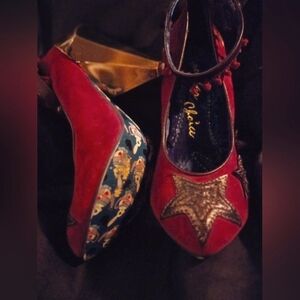 Irregular Choice Star Heels (7.5)